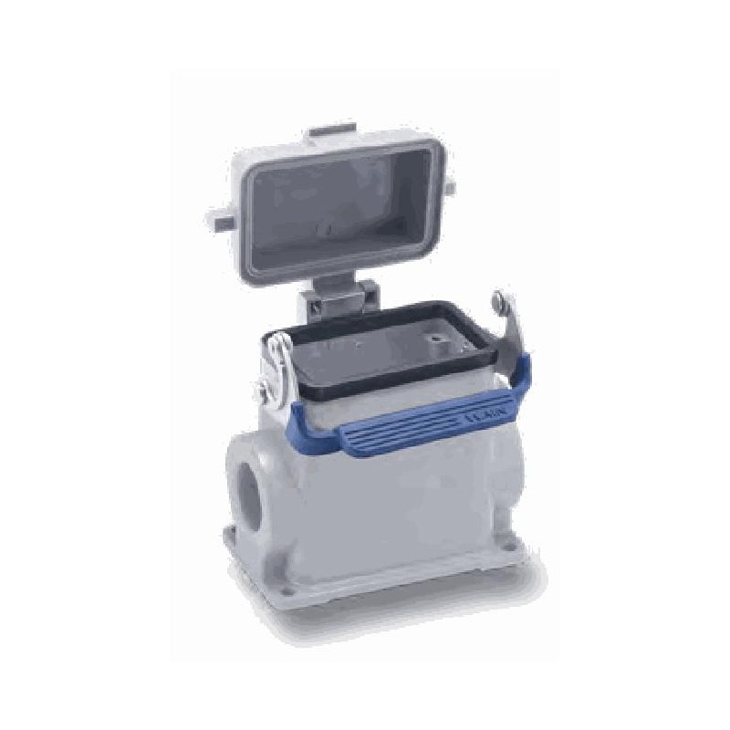 Embase en saillie 10B, Aluminium moulé sous pression, IP65, Sortie horizontale, M25